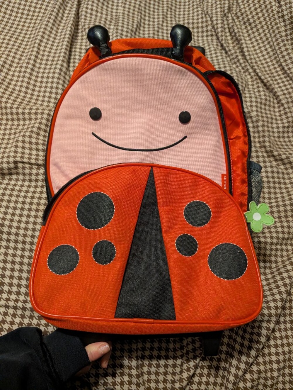 Skip Hop Pink & Red Ladybug Kids Backpack